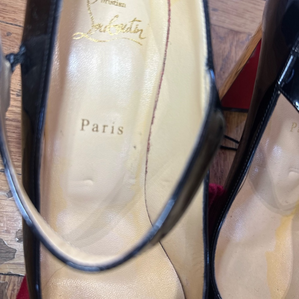 SOLD! Christian Louboutin Bibaba 85 Mary Jane Pumps - Picture 5 of 11